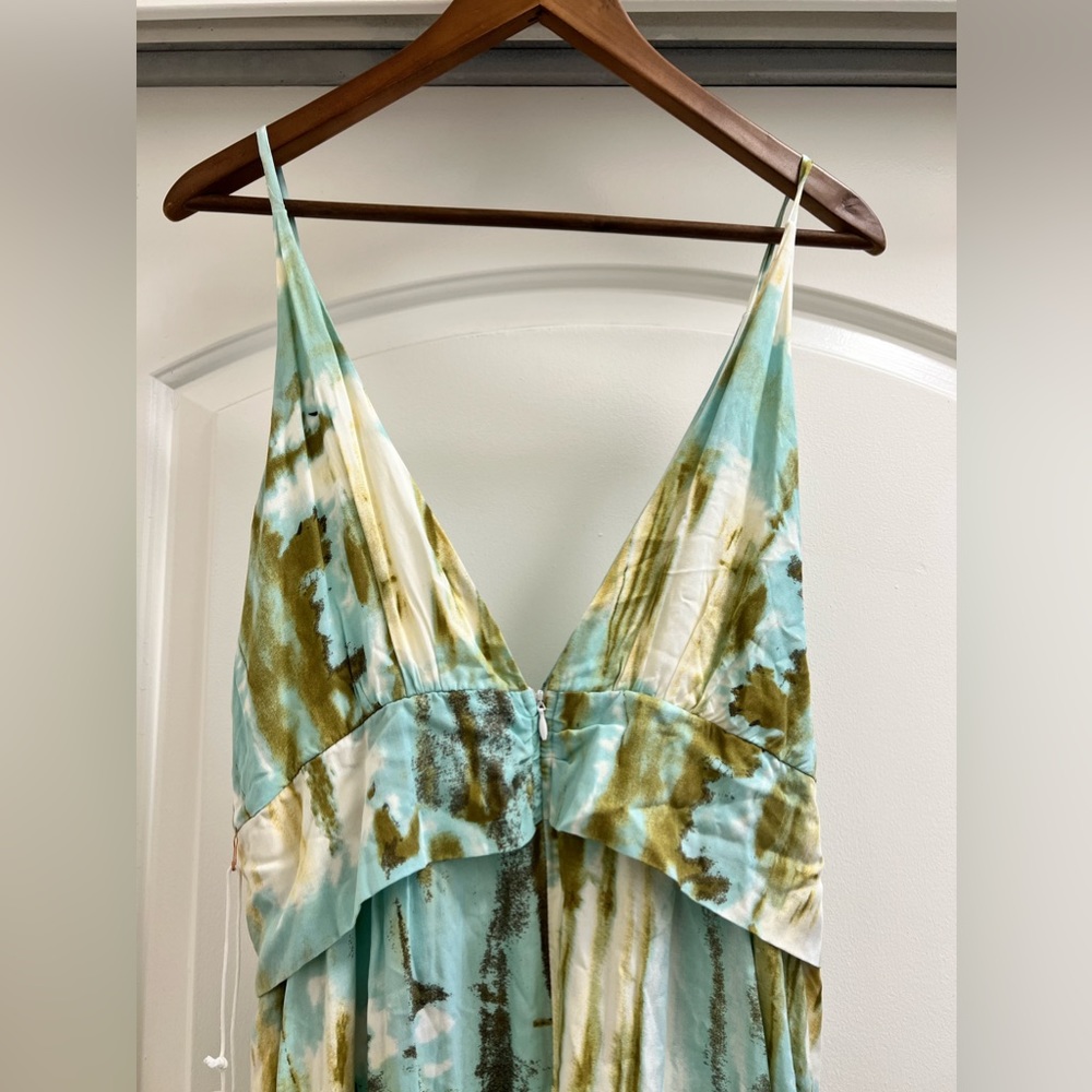 NWT Luxxel Pattern Maxi Beach Dress - Picture 5 of 9